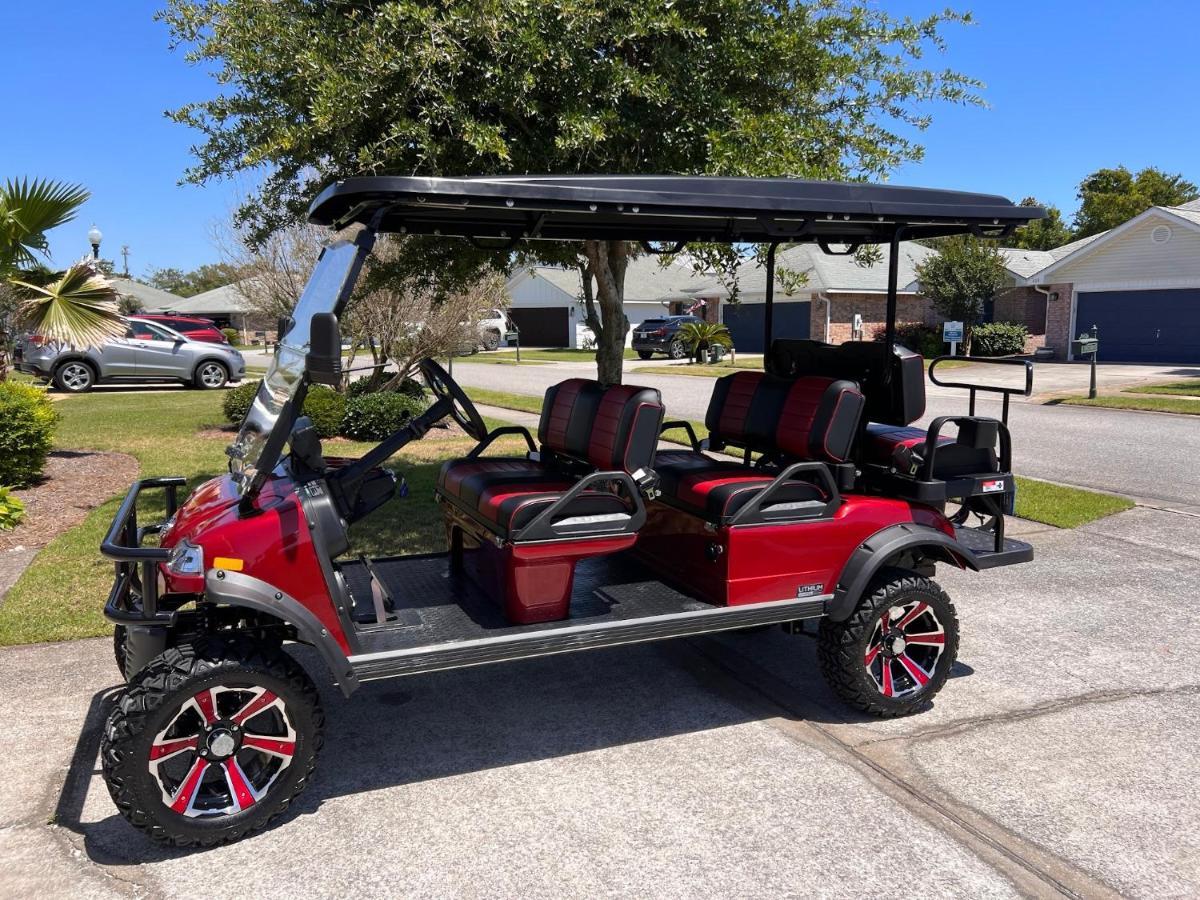 Heated Pool And Golf Cart, Walk To Beach! Best Deal! Destin Kültér fotó